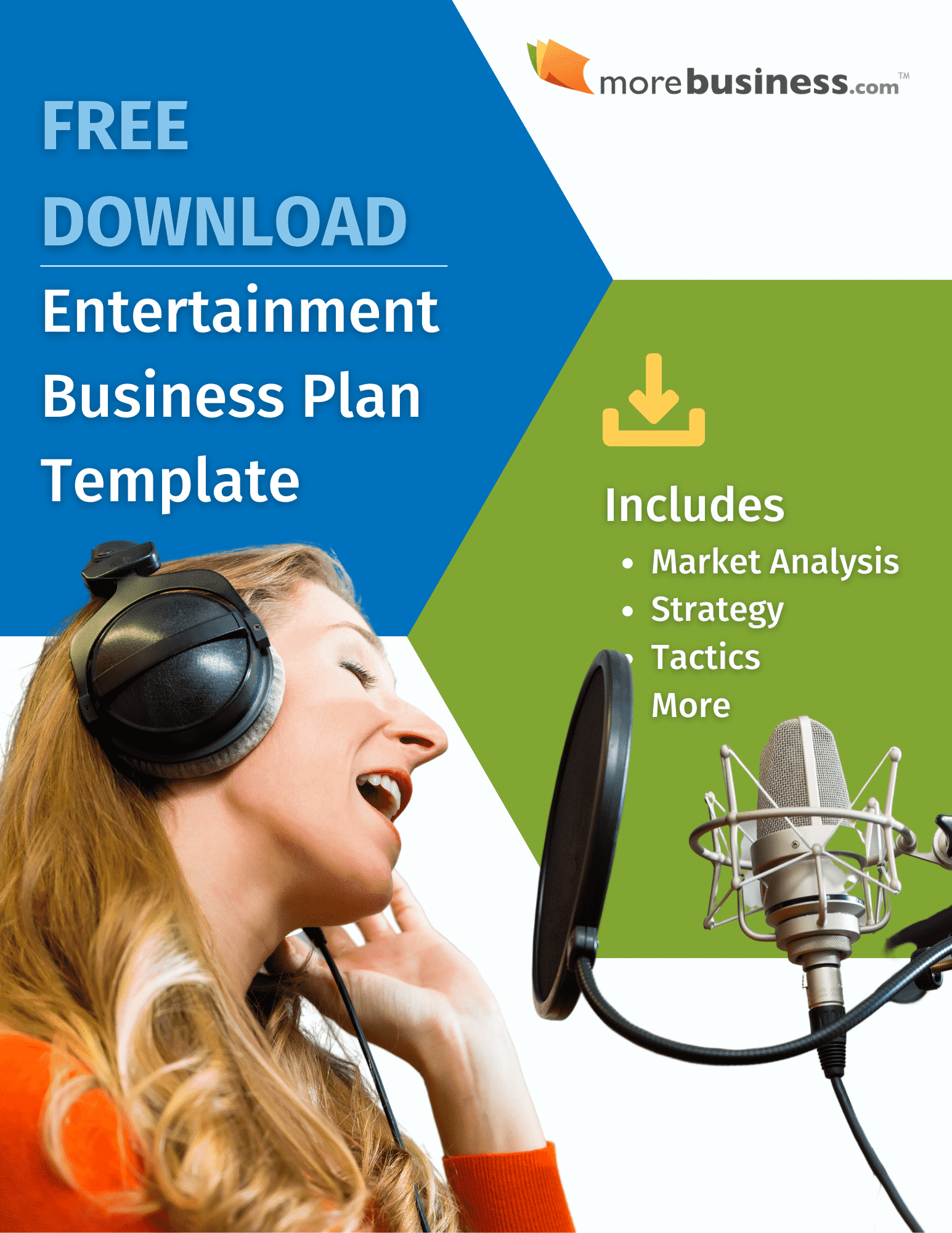 Entertainment Business Plan Example  MoreBusiness.com Within Free Dance Studio Business Plan Template