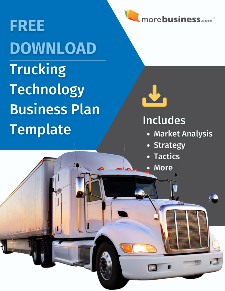example of trucking business plan