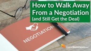 negotiation walk away phrases